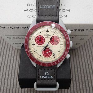 Swatch X Omega Bioceramic Moonswatch Mission To The Pluto Watch